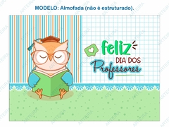 Tecido Sublimado Almofada - Corujinha 03