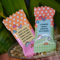 Embalagem para Balinha Positividade - 24 und.
