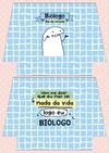 Recorte Sublimado - Flork Biólogo Azul