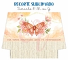 Recorte Sublimado P, M ou G - Borboleta 02