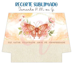 Recorte Sublimado P, M ou G - Borboleta 02