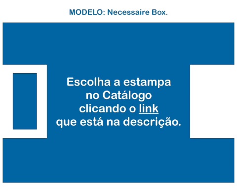 Recorte Sublimado Necessaire Box - comprar online