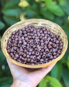 50 miçangas - Chocolate