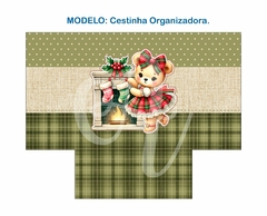 Recorte Sublimado Cestinha - Ursinho 15