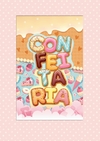 Recorte Sublimado - Profissões Confeitaria