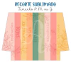 Recorte Sublimado P, M ou G - Desejos 01