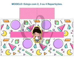 Recorte Sublimado Estojo com 2, 3 ou 4 Repartições - 04 na internet