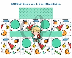 Recorte Sublimado Estojo com 2, 3 ou 4 Repartições - 07 na internet
