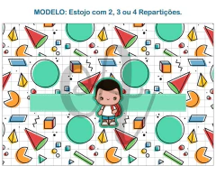 Recorte Sublimado Estojo com 2, 3 ou 4 Repartições - 09 - comprar online