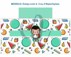 Recorte Sublimado Estojo com 2, 3 ou 4 Repartições - 09 na internet