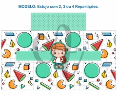 Recorte Sublimado Estojo com 2, 3 ou 4 Repartições - 10 na internet
