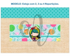 Recorte Sublimado Estojo com 2, 3 ou 4 Repartições - 105 - comprar online