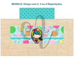 Recorte Sublimado Estojo com 2, 3 ou 4 Repartições - 105 na internet