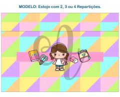 Recorte Sublimado Estojo com 2, 3 ou 4 Repartições - 11 - comprar online