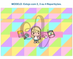 Recorte Sublimado Estojo com 2, 3 ou 4 Repartições - 12 - comprar online