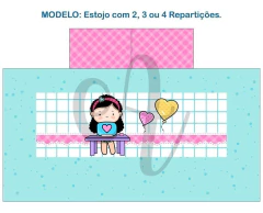 Recorte Sublimado Estojo com 2, 3 ou 4 Repartições - 123 na internet