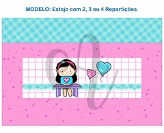Recorte Sublimado Estojo com 2, 3 ou 4 Repartições - 127 - comprar online