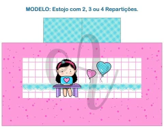 Recorte Sublimado Estojo com 2, 3 ou 4 Repartições - 127 na internet