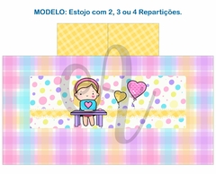 Recorte Sublimado Estojo com 2, 3 ou 4 Repartições - 129 na internet