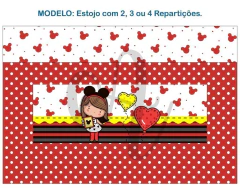 Recorte Sublimado Estojo com 2, 3 ou 4 Repartições - 134 - comprar online