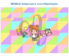 Recorte Sublimado Estojo com 2, 3 ou 4 Repartições - 15 - comprar online