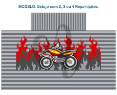 Recorte Sublimado Estojo com 2, 3 ou 4 Repartições - 151 na internet