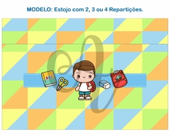 Recorte Sublimado Estojo com 2, 3 ou 4 Repartições - 16 - comprar online