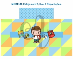 Recorte Sublimado Estojo com 2, 3 ou 4 Repartições - 16 na internet