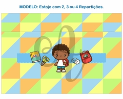 Recorte Sublimado Estojo com 2, 3 ou 4 Repartições - 18 - comprar online