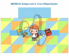 Recorte Sublimado Estojo com 2, 3 ou 4 Repartições - 20 na internet