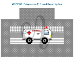 Recorte Sublimado Estojo com 2, 3 ou 4 Repartições - 21 na internet