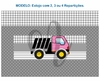 Recorte Sublimado Estojo com 2, 3 ou 4 Repartições - 25 - comprar online