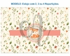 Recorte Sublimado Estojo com 2, 3 ou 4 Repartições - 33 - comprar online