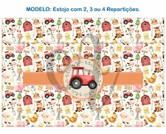 Recorte Sublimado Estojo com 2, 3 ou 4 Repartições - 37 - comprar online
