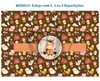 Recorte Sublimado Estojo com 2, 3 ou 4 Repartições - 38 - comprar online