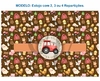 Recorte Sublimado Estojo com 2, 3 ou 4 Repartições - 39 - comprar online