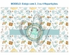 Recorte Sublimado Estojo com 2, 3 ou 4 Repartições - 41 - comprar online