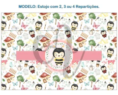 Recorte Sublimado Estojo com 2, 3 ou 4 Repartições - 45 - comprar online