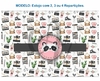 Recorte Sublimado Estojo com 2, 3 ou 4 Repartições - 50 - comprar online