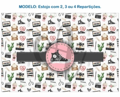 Recorte Sublimado Estojo com 2, 3 ou 4 Repartições - 51 - comprar online