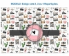 Recorte Sublimado Estojo com 2, 3 ou 4 Repartições - 52 - comprar online