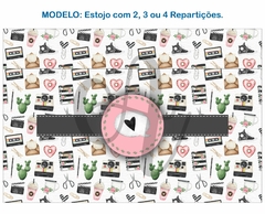 Recorte Sublimado Estojo com 2, 3 ou 4 Repartições - 52 - comprar online