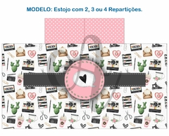 Recorte Sublimado Estojo com 2, 3 ou 4 Repartições - 52 na internet