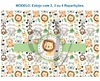 Recorte Sublimado Estojo com 2, 3 ou 4 Repartições - 53 - comprar online