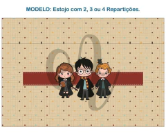 Recorte Sublimado Estojo com 2, 3 ou 4 Repartições - 70 - comprar online