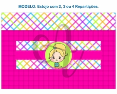 Recorte Sublimado Estojo com 2, 3 ou 4 Repartições - 75 - comprar online