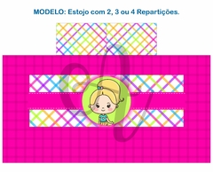 Recorte Sublimado Estojo com 2, 3 ou 4 Repartições - 75 na internet