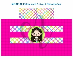 Recorte Sublimado Estojo com 2, 3 ou 4 Repartições - 76 na internet