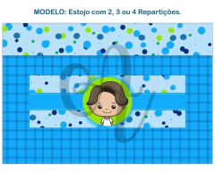 Recorte Sublimado Estojo com 2, 3 ou 4 Repartições - 77 - comprar online