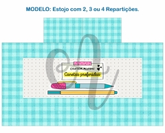 Recorte Sublimado Estojo com 2, 3 ou 4 Repartições - 83 na internet